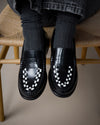 TOC1936 Style Sofia Loafers Black/White polido
