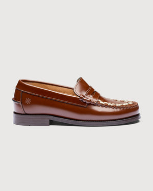 TOC1936 Style Sofia Loafers Brown/White polido