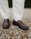 Original Playboy Style Sunny Loafers Brown leather