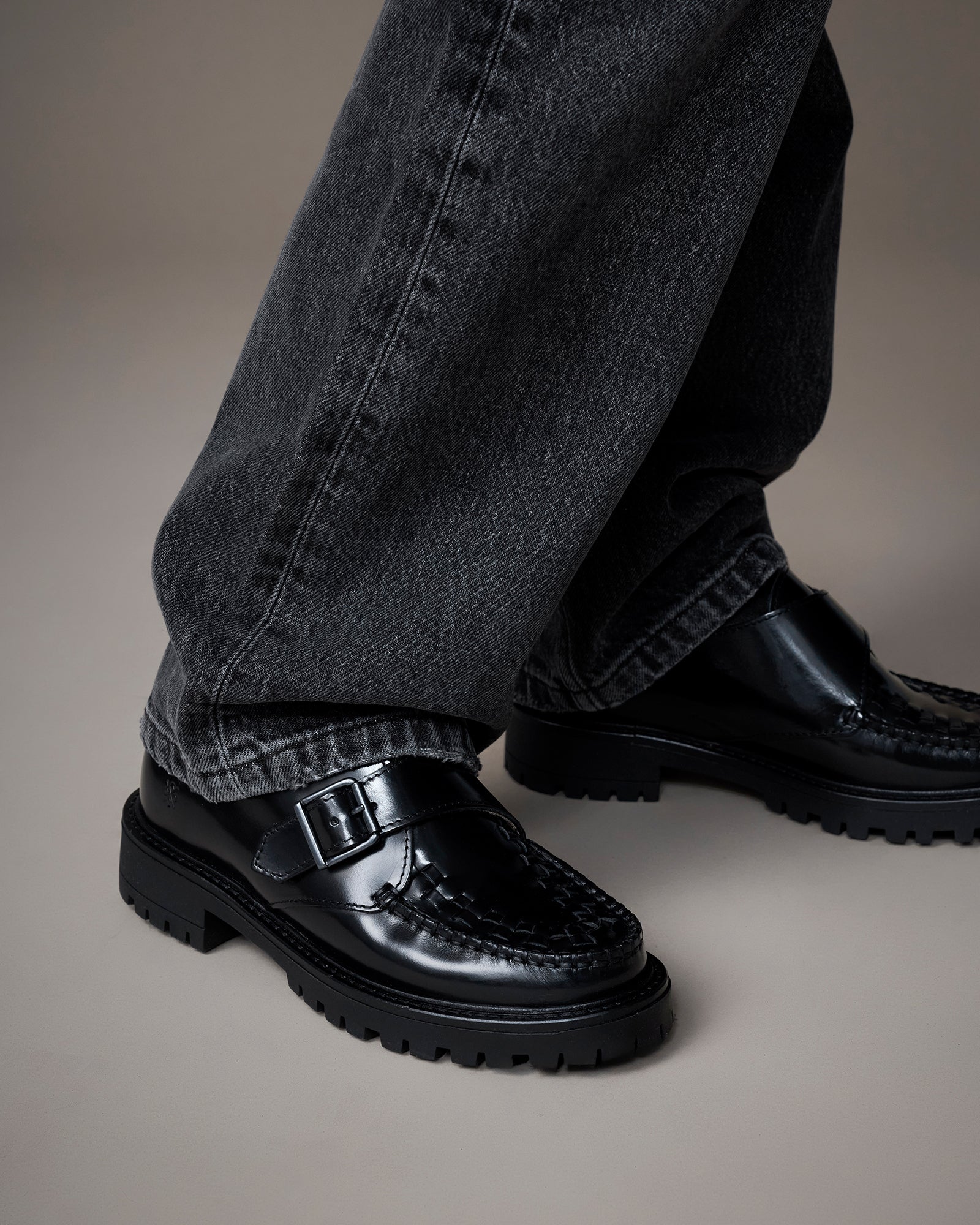 TOC1936 Style Talia Loafers Black polido