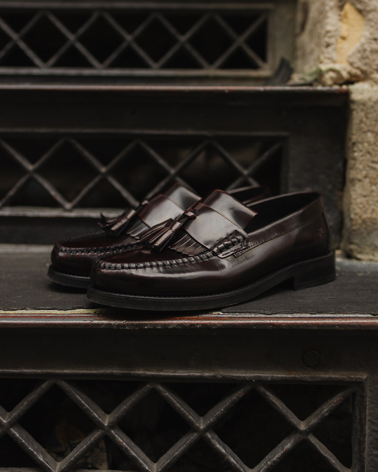 Original Playboy Style Vegas Loafers Bordeaux polido