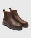 Original Playboy Style Wien Chelsea boots DK. Brown Crazy horse leather