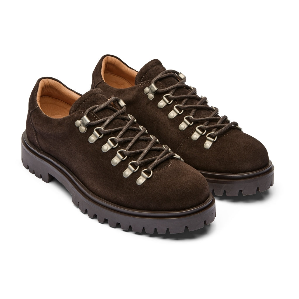 Original Playboy Style Willach Hiking shoe Dk.Brown suede