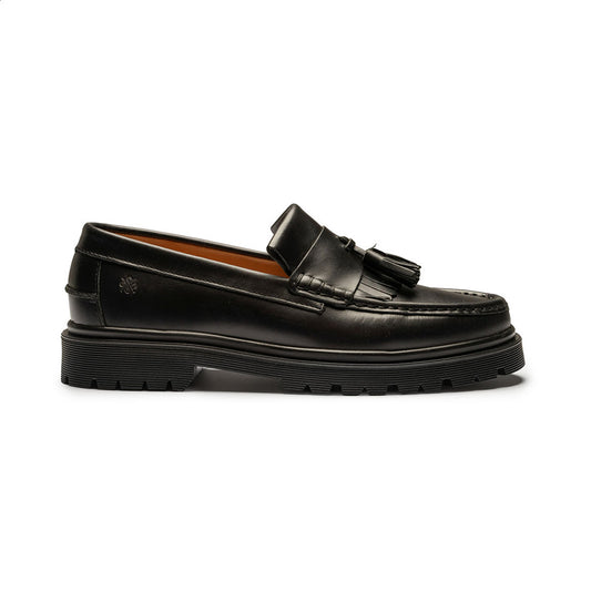 TOC1936 The Baker Loafers Black leather