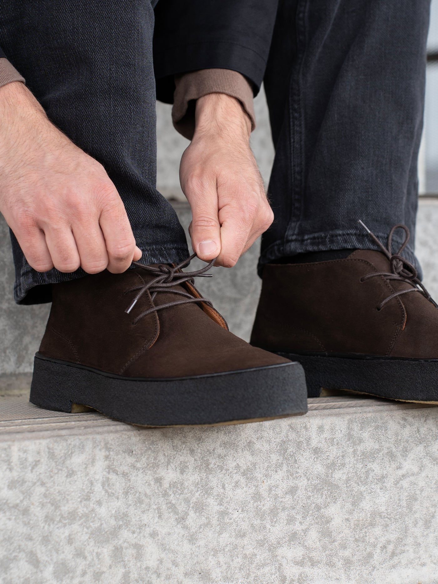 The Original Playboy The Original Style 32 The Original Chukka boot Dk.Brown