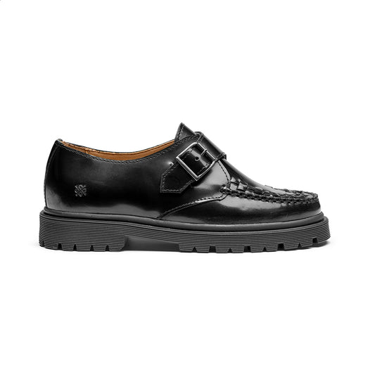 TOC1936 The Talia Monk Shoe Black polido