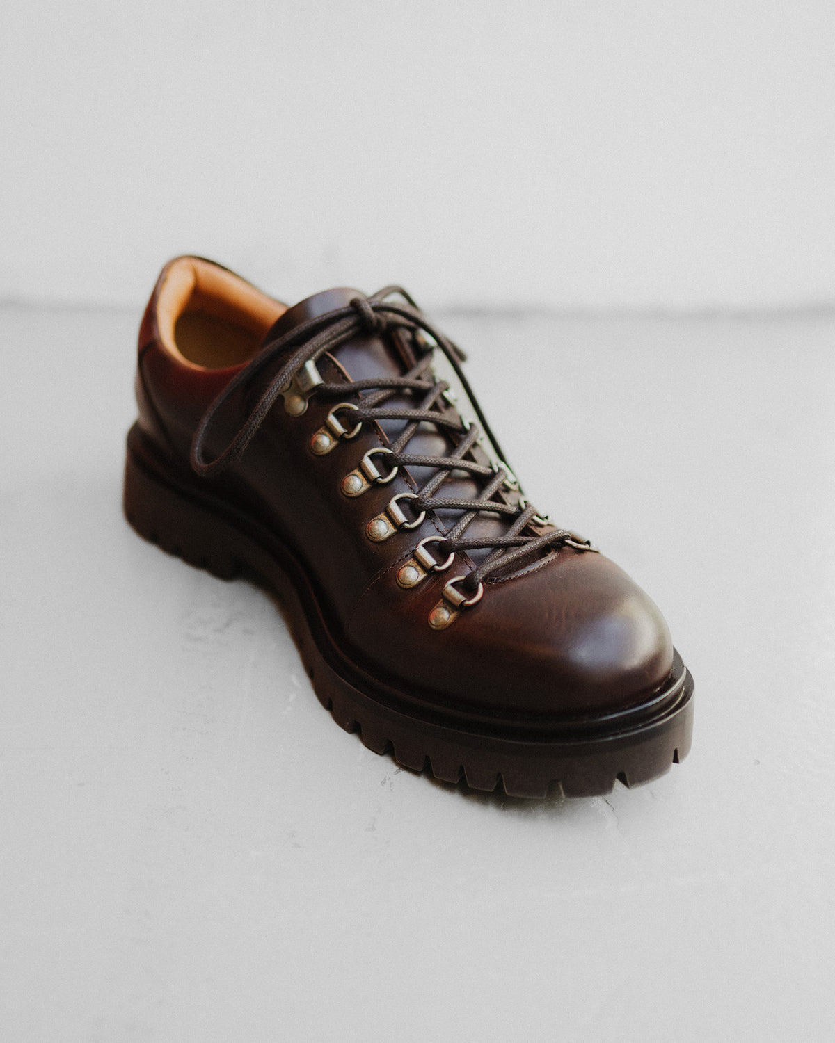Original Playboy Willach Hiking shoe Dk.Brown leather
