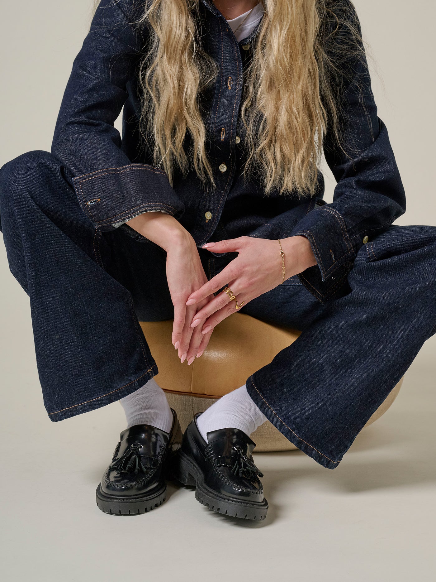 TOC1936 Women's style The Lula Women´s loafers Black polido
