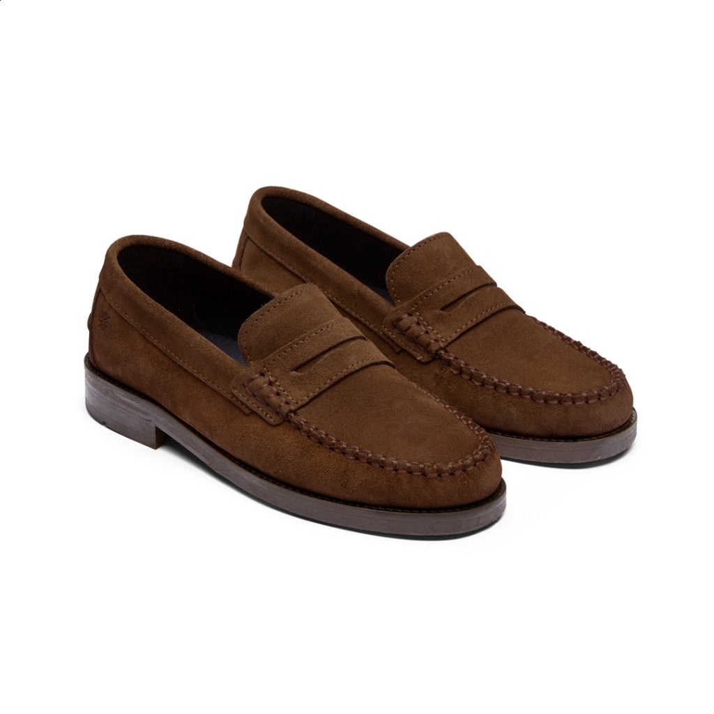 TOC1936 Women's style The Norah Women´s loafers Dk.Brown suede