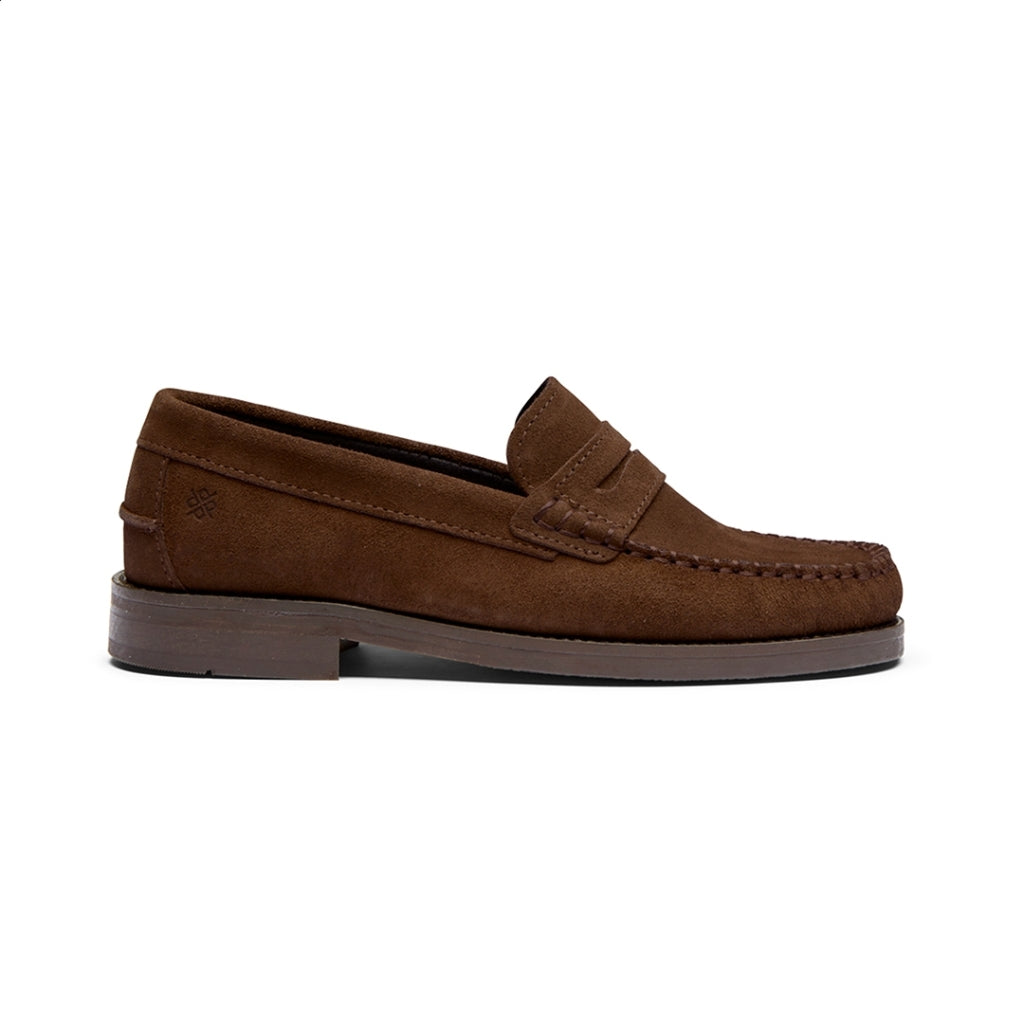 TOC1936 Women's style The Norah Women´s loafers Dk.Brown suede