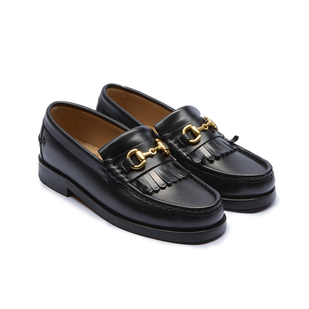 TOC1936 Women's style The Valerie Women´s loafers Black leather
