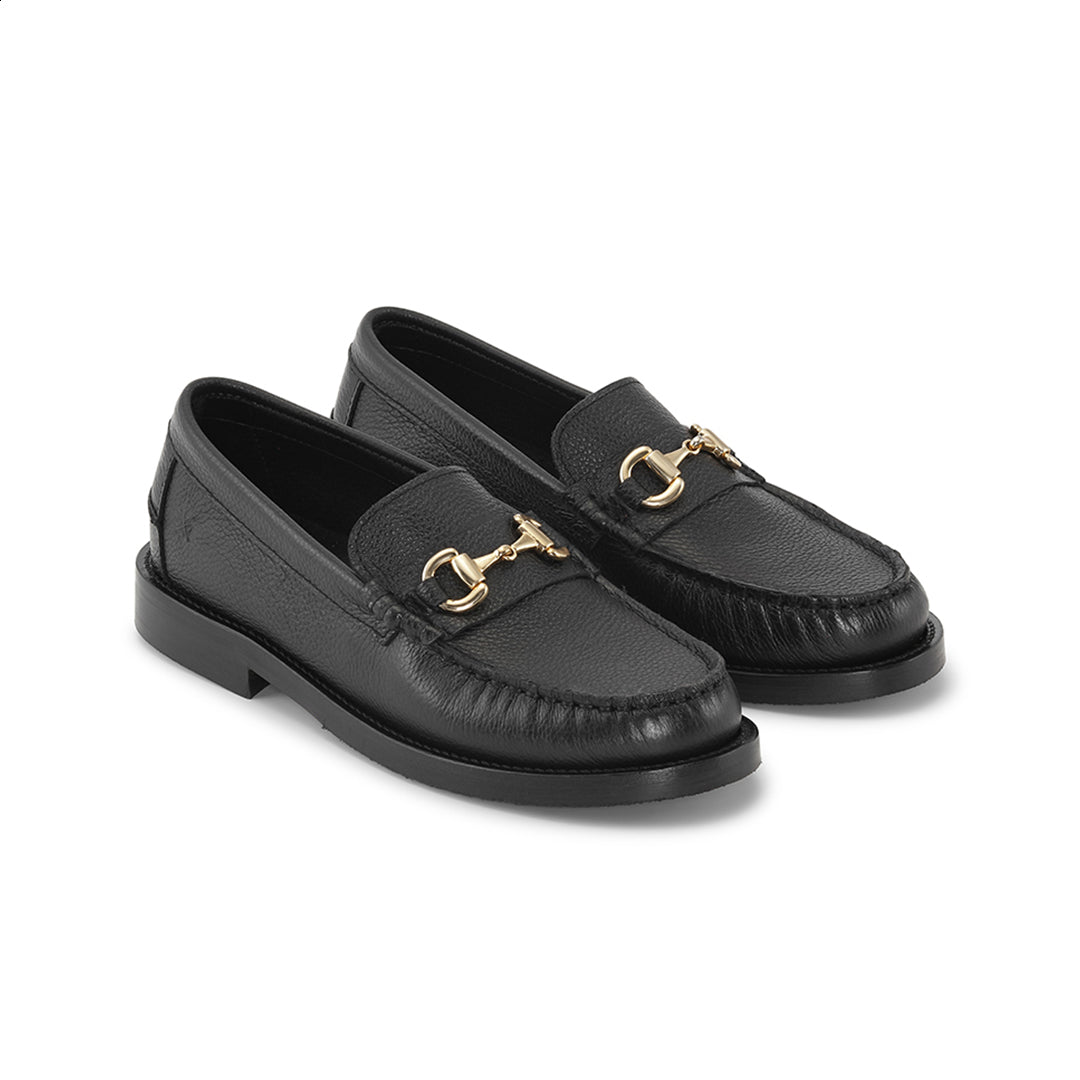 TOC1936 Women's style The Amelia Women´s loafers Black leather