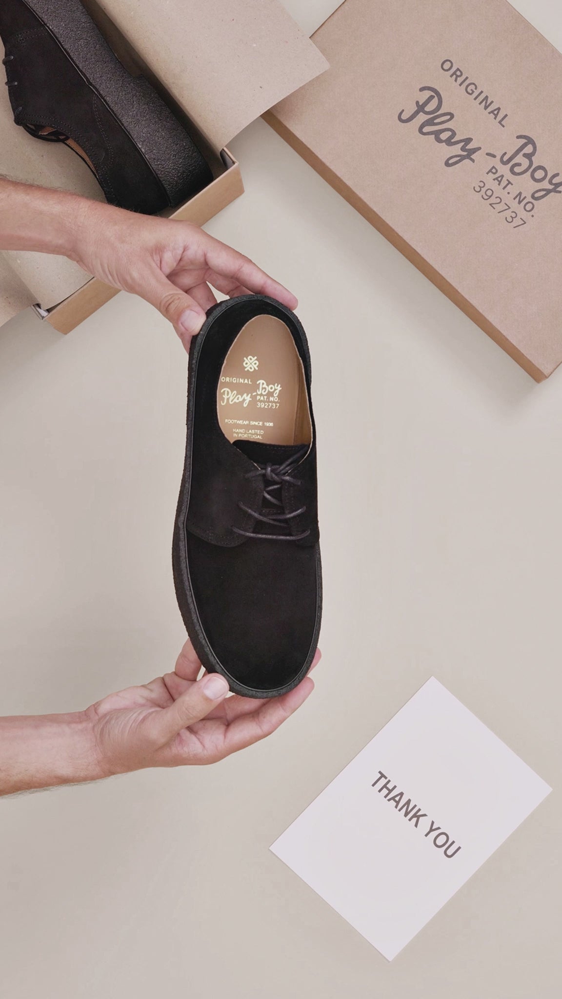 The Original Playboy The Original Style 12 The Original Shoe Black